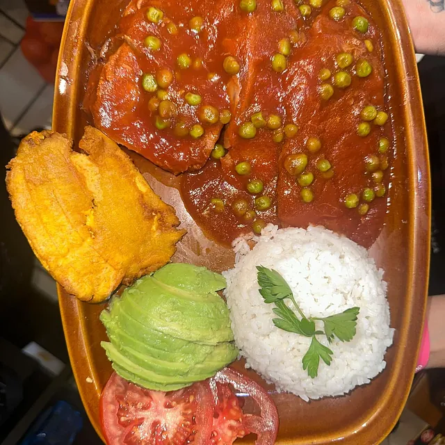 Comida colombiana y española